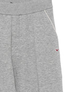 Pantatuta per bambino Emporio Armani Kids grigio con logo ricamato sul davanti EB001400 AF10126 O8042 EMPORIO ARMANI KIDS 