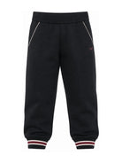 Pantatuta per bambino Emporio Armani Kids blu con applicazione laterale con logo EB001400 AF10126 UB118 EMPORIO ARMANI KIDS 