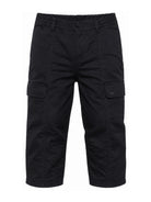 Pantaloni cargo per bambino Emporio Armani Kids nero con due tasche posteriore a filetto EB001412 AF26252 UB118 EMPORIO ARMANI KIDS 