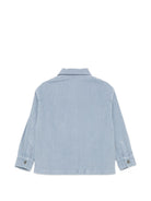 Giacca per bambino Emporio Armani Kids azzurro chiaro con colletto classico EB001428 AF26401 U9366 EMPORIO ARMANI KIDS 