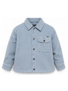 Giacca per bambino Emporio Armani Kids azzurro chiaro con colletto classico EB001428 AF26401 U9366 EMPORIO ARMANI KIDS 