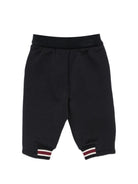 Pantatuta per neonato Emporio Armani Kids nero con logo ricamato sul davanti EB001466 AF10126 UB118 EMPORIO ARMANI KIDS 