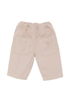 Pantaloni per neonato Emporio Armani Kids beige con due tasche posteriori applicate EB001469 AF25986 U8042 EMPORIO ARMANI KIDS 