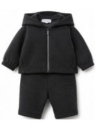 Tutina per neonato Emporio Armani Kids blu scuro con cappuccio classico EB001479 AF20698 UB118 EMPORIO ARMANI KIDS 