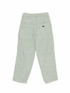Pantaloni per bambino Emporio Armani Kids verde chiaro con bottoni e zip EB001490 AF26401 U9019 EMPORIO ARMANI KIDS 