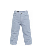 Pantaloni per bambino Emporio Armani Kids azzurro chiaro con bottoni e zip EB001490 AF26401 U9366 EMPORIO ARMANI KIDS 