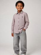 Jeans per bambino Emporio Armani Kids grigio ricamato sul retro EB001492 AF25911 Z8027 EMPORIO ARMANI KIDS 