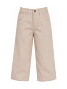 Pantaloni per bambino Emporio Armani Kids beige con logo ricamato EB001493 AF25986 U8042 EMPORIO ARMANI KIDS 