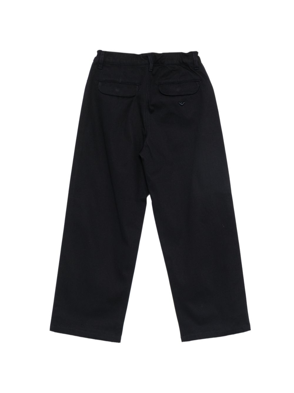 Pantalone per bambino Emporio Armani Kids nero a gamba dritta EB001493 AF25986 UB118 EMPORIO ARMANI KIDS 