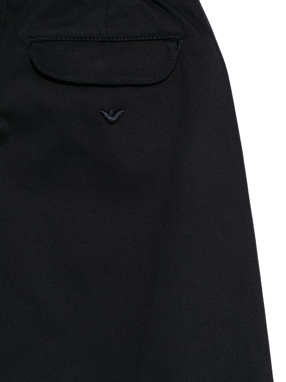 Pantalone per bambino Emporio Armani Kids nero a gamba dritta EB001493 AF25986 UB118 EMPORIO ARMANI KIDS 