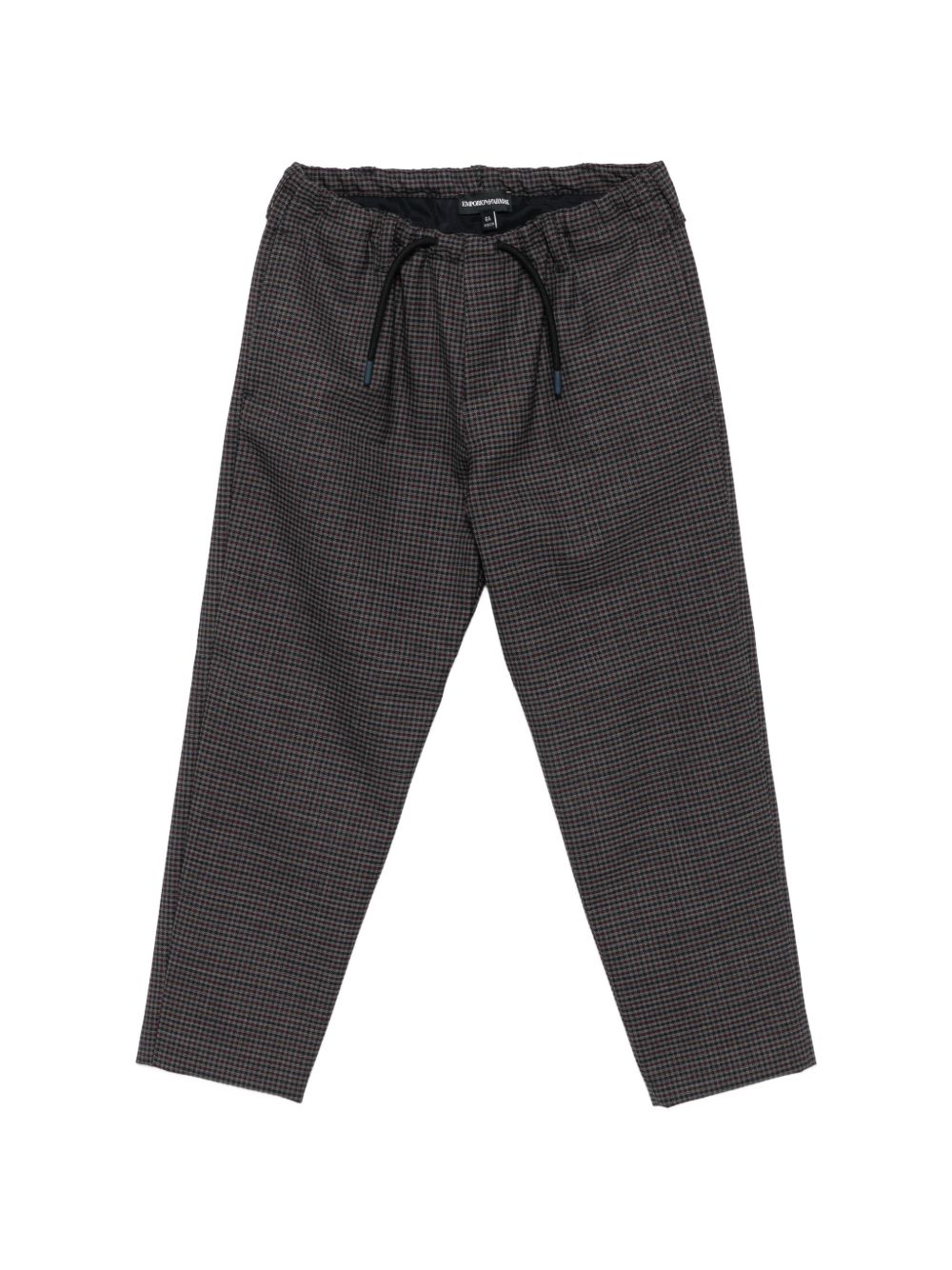 Abito elegante per bambino Emporio armani Kids grigio con motivo a quadri EB001530 AF26957 F8045 EMPORIO ARMANI KIDS 