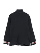 Blazer per bambino Emporio Armani Kids blu con patch logo EB001532 AF10126 UB118 EMPORIO ARMANI KIDS 