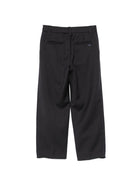 Pantaloni per bambino Emporio Armani Kids nero dritti con pieghe EB001567 AF26061 UB109 EMPORIO ARMANI KIDS 