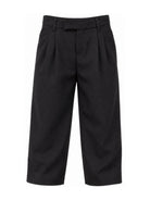 Pantaloni per bambino Emporio Armani Kids nero dritti con pieghe EB001567 AF26061 UB109 EMPORIO ARMANI KIDS 