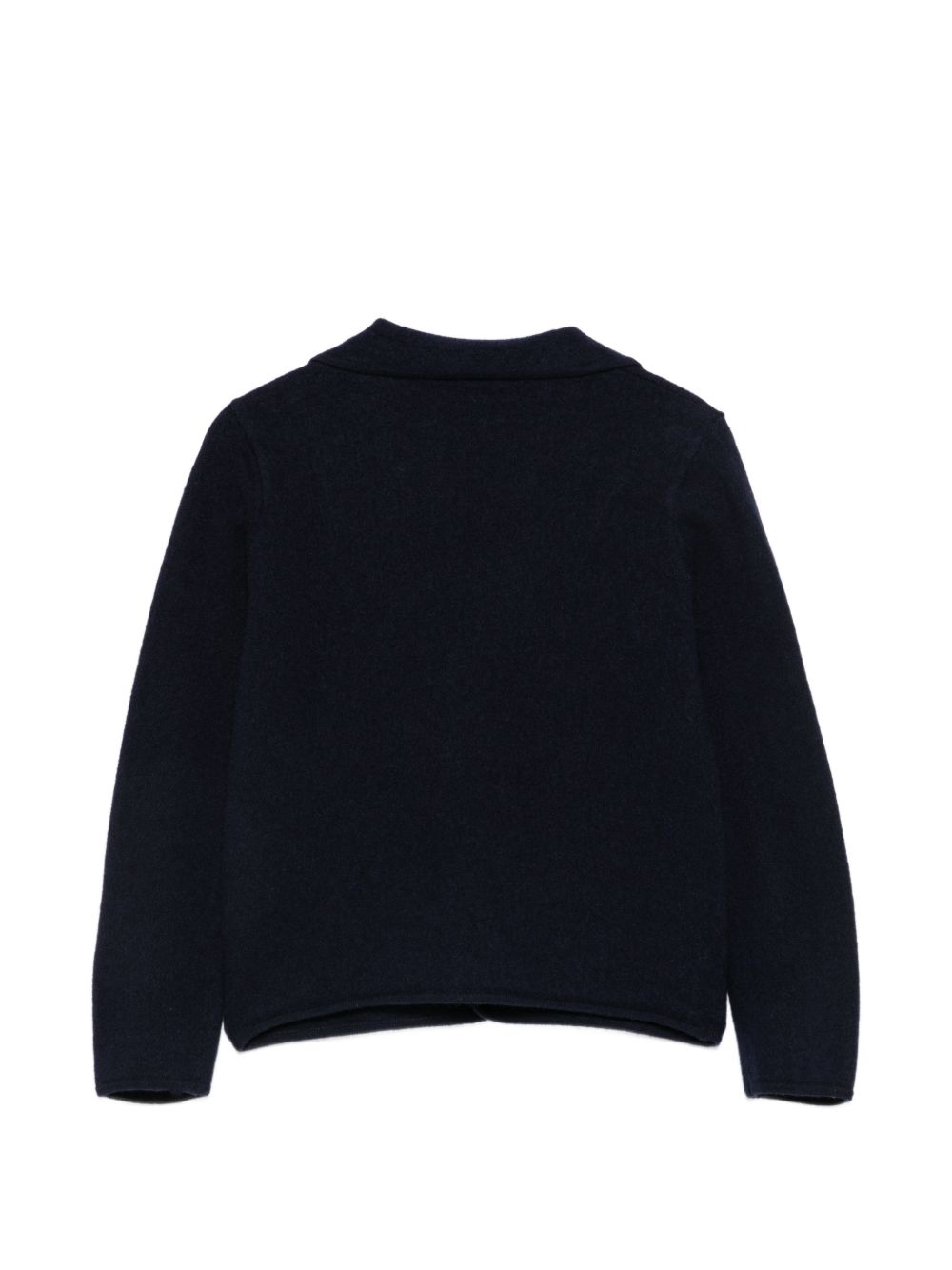 Giacca per bambino Emporio Armani Kids blu navy con logo ricamato sul davanti EB001579 AF27310 UB118 EMPORIO ARMANI KIDS 