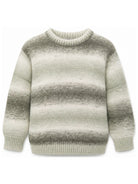 Maglione per bambino Emporio Armani Kids verde con effetto sfumato EB001589 AF27318 F7012 EMPORIO ARMANI KIDS 