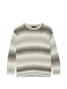 Maglione per bambino Emporio Armani Kids verde con effetto sfumato EB001589 AF27318 F7012 EMPORIO ARMANI KIDS 