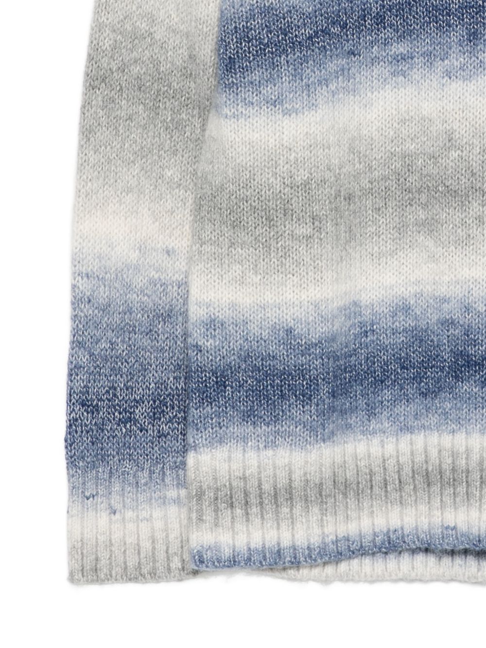 Maglione per bambino Emporio Armani Kids blu con effetto sfumato EB001589 AF27318 FB058 EMPORIO ARMANI KIDS 