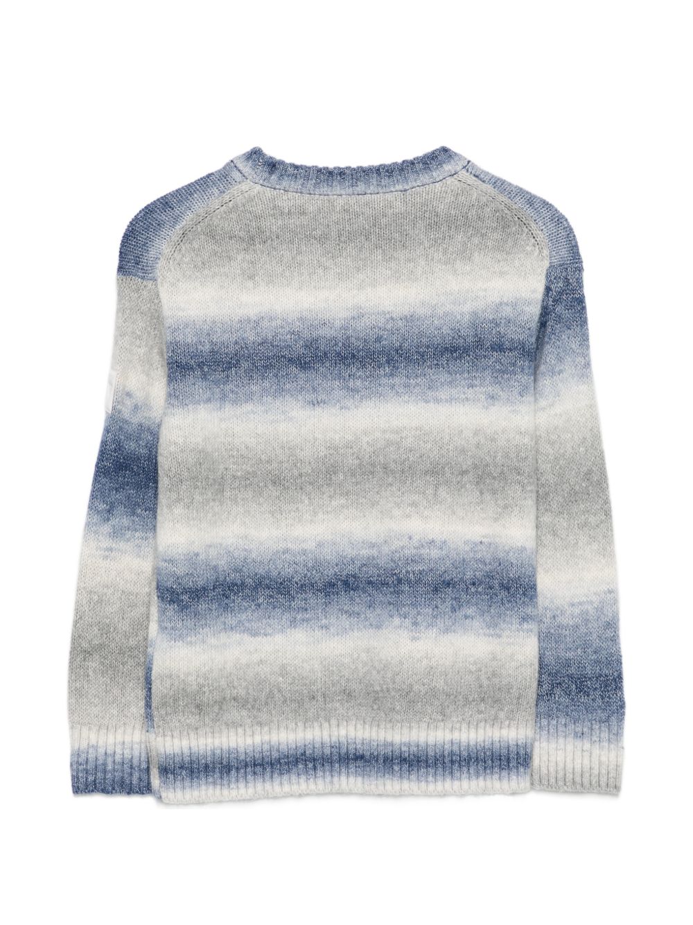 Maglione per bambino Emporio Armani Kids blu con effetto sfumato EB001589 AF27318 FB058 EMPORIO ARMANI KIDS 
