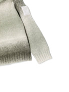 Maglione per neonato Emporio Armani Kids verde con applicazione logo EB001590 AF27318 F7012 EMPORIO ARMANI KIDS 
