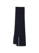 Sciarpa per bambino Emporio Armani Kids blu con motivo a coste EB001610 AF27315 UB118 EMPORIO ARMANI KIDS 