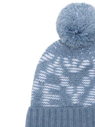 Berretto per bambino Emporio Armani Kids blu con dettaglio con pompon EB001614 AF27313 F9026 EMPORIO ARMANI KIDS 