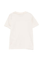 T-shirt per bambino Emporio Armani Kids bianca con patch lettere EB001644 AF10127 U1009 EMPORIO ARMANI KIDS 