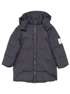 Piumino per bambino Emporio Armani Kids blu con design imbottito EB001651 AF26005 UA030 EMPORIO ARMANI KIDS 