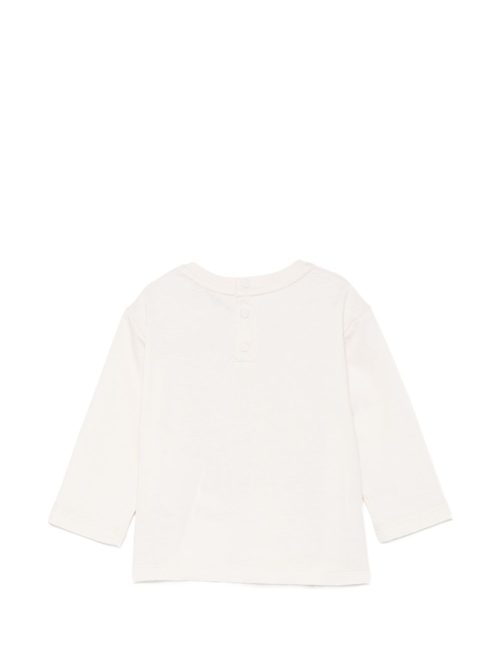 T-shirt per neonato Emporio Armani Kids bianca con stampa grafica EB001659 AF16162 U1009 EMPORIO ARMANI KIDS 