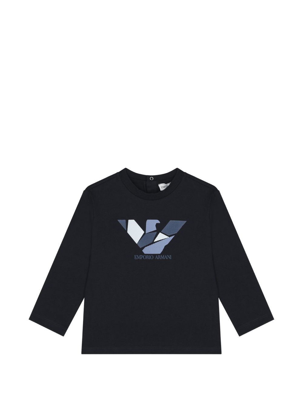 Set di due t-shirt per neonato Emporio Armani Kids multicolore con stampa grafica EB001662 AF16162 MB804 EMPORIO ARMANI KIDS 