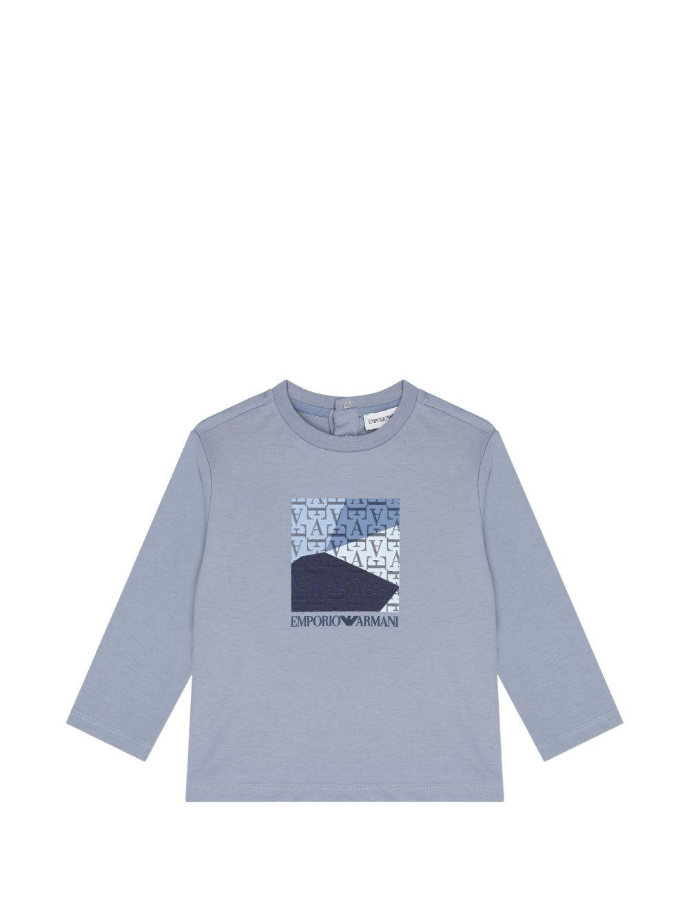 Set di due t-shirt per neonato Emporio Armani Kids multicolore con stampa grafica EB001662 AF16162 MB804 EMPORIO ARMANI KIDS 