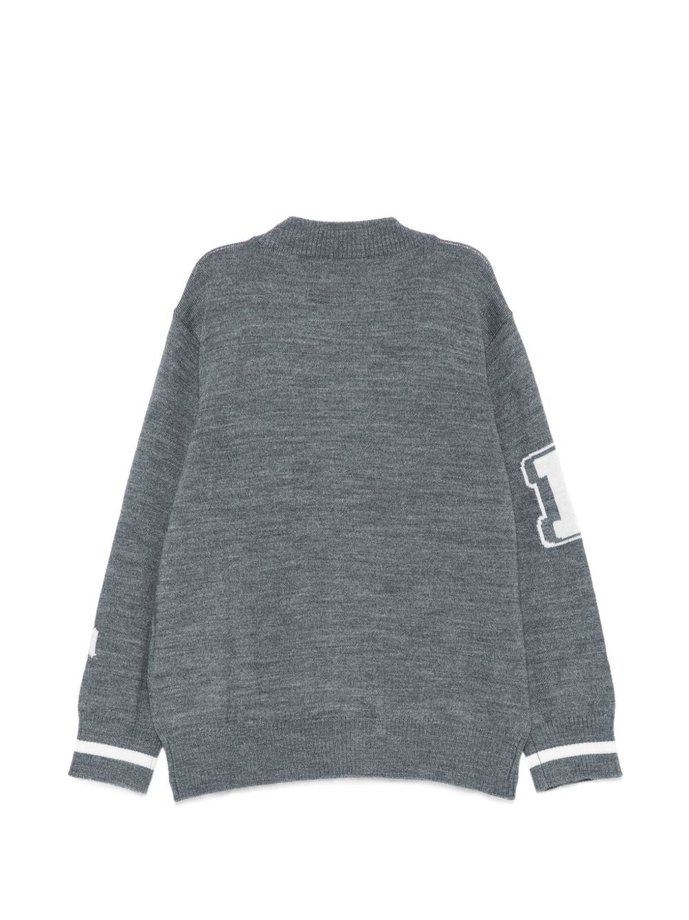 Cardigan per bambino Emporio Armani Kids grigio a maniche lunghe EB001686 AF27314 O8035 EMPORIO ARMANI KIDS 