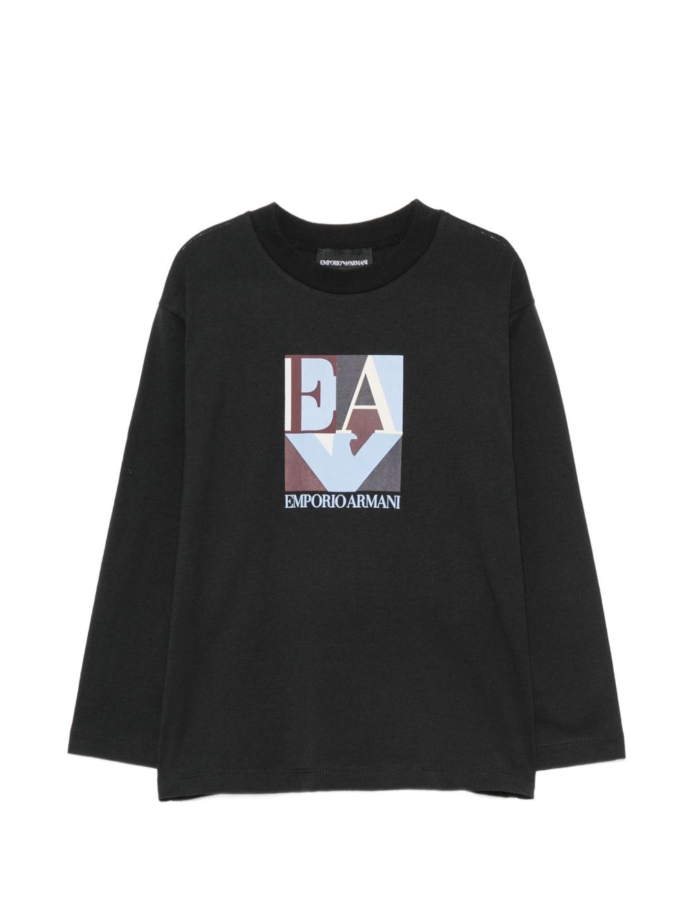 Set di tre t-shirt per bambino Emporio Armani Kids multicolore con logo sul davanti EB001922 AF16162 MZ978 EMPORIO ARMANI KIDS 