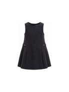 Abito per bambina Emporio Armani Kids blu con chiusura posteriore con zip EG000833 AF26957 F8045 EMPORIO ARMANI KIDS 