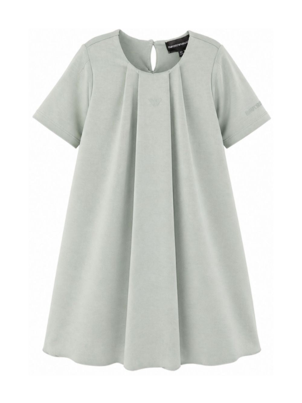 Abito per bambina Emporio Armani Kids verde plsserato EG000844 AF16133 U9019 EMPORIO ARMANI KIDS 