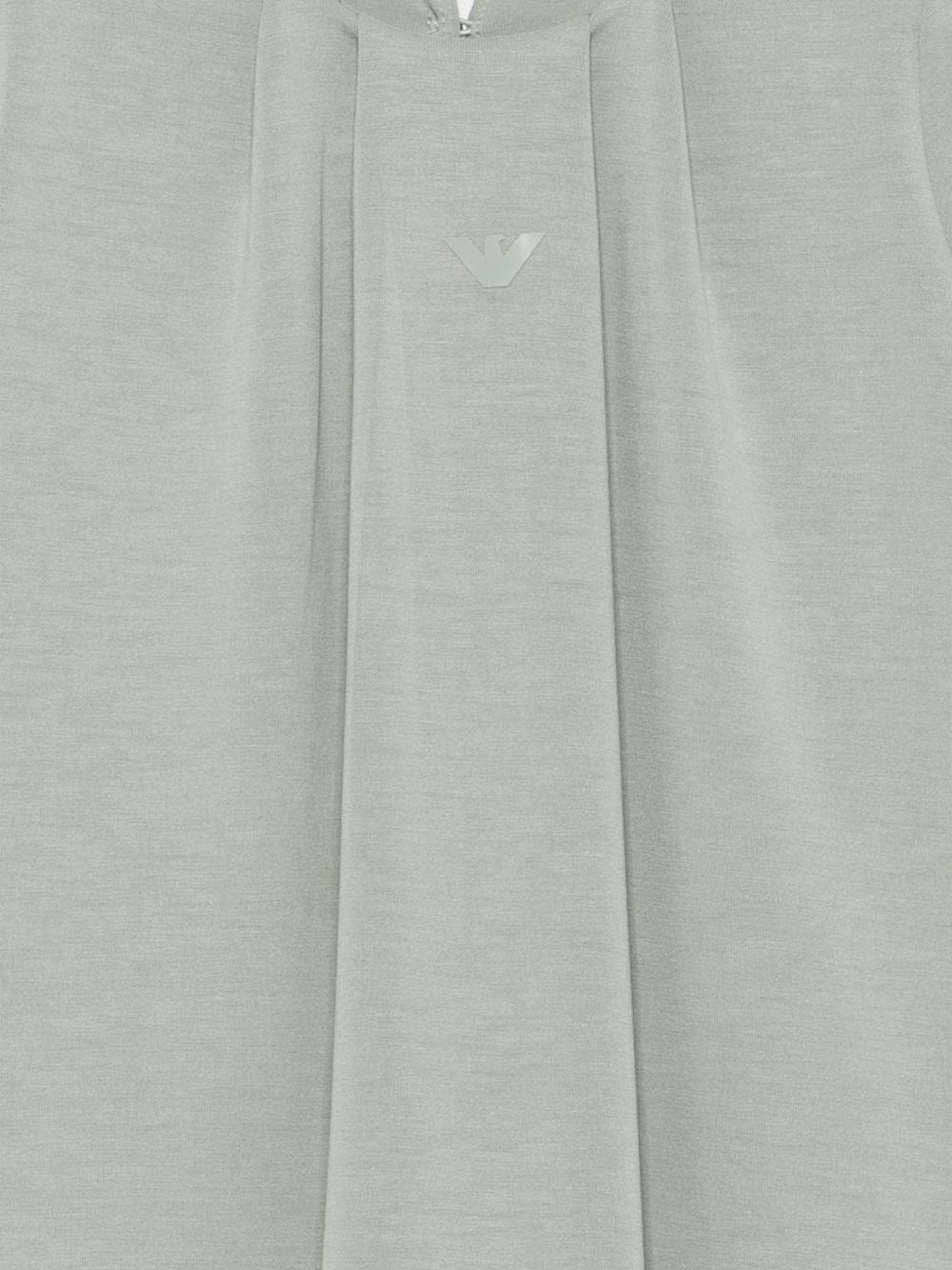 Abito per bambina Emporio Armani Kids verde plsserato EG000844 AF16133 U9019 EMPORIO ARMANI KIDS 