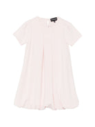 Abito per bambina Emporio Armani Kids rosa con stampa sulla manica EG000844 AF16133 UA205 EMPORIO ARMANI KIDS 