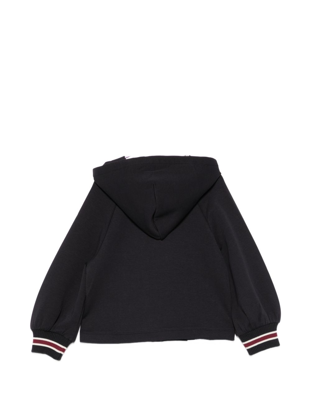 Felpa per bambina Emporio Armani Kids blu navy con logo EG000847 AF10126 UB118 EMPORIO ARMANI KIDS 