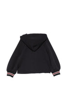 Felpa per bambina Emporio Armani Kids blu navy con logo EG000847 AF10126 UB118 EMPORIO ARMANI KIDS 