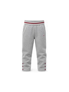 Pantatuta per bambina Emporio Armani Kids grigio con patch logo EG000856 AF10126 O8042 EMPORIO ARMANI KIDS 