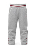 Pantatuta per bambina Emporio Armani Kids grigio con patch logo EG000856 AF10126 O8042 EMPORIO ARMANI KIDS 