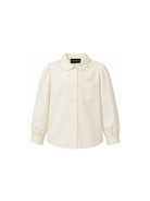 Camicia per bambina Emporio Armani Kids bianca con colletto Peter Pan EG000870 AF16583 U0003 EMPORIO ARMANI KIDS 
