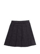 Minigonna per bambina Emporio Armani Kids blu con design con pieghe EG000877 AF26957 F8045 EMPORIO ARMANI KIDS 