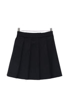Minigonna per bambina Emporio Armani Kids nera a pieghe con bottoni EG000877 AF26957 UB100 EMPORIO ARMANI KIDS 