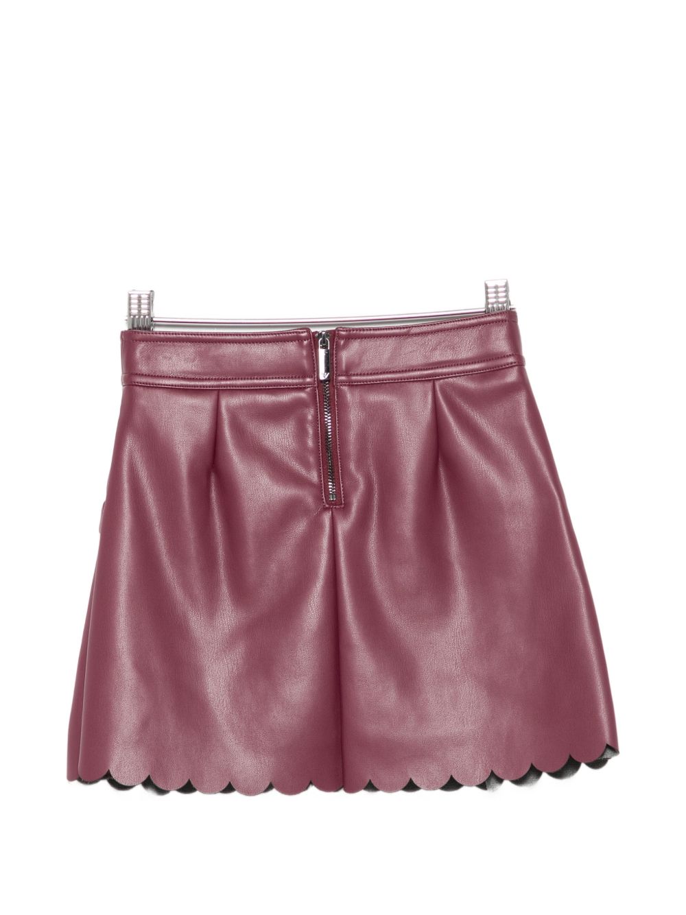 Gonna per bambina Emporio Armani Kids bordeaux in similpelle<BR/><BR/> EG000878 AF26369 UA343 EMPORIO ARMANI KIDS 