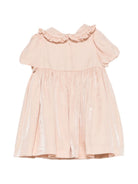 Abito per neonata Emporio Armani Kids rosa aricciata EG000879 AF26324 U4133 EMPORIO ARMANI KIDS 