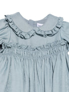 Abito per neonata Emporio Armani Kids azzurro chiaro con finiture arricciate EG000879 AF26324 U8061 EMPORIO ARMANI KIDS 