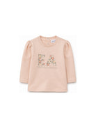 T-shirt per neonata Emporio Armani Kids rosa con stampa grafica EG000887 AF21820 U4133 EMPORIO ARMANI KIDS 