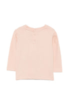T-shirt per neonata Emporio Armani Kids rosa con stampa grafica EG000887 AF21820 U4133 EMPORIO ARMANI KIDS 