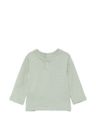 T-shirt per neonata Emporio Amrani Kids verde a maniche lunghe EG000890 AF16162 U9019 EMPORIO ARMANI KIDS 